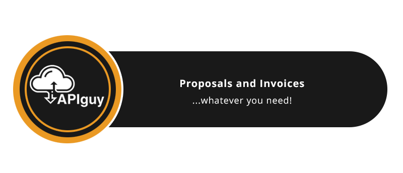 Proposals And Invoices integration