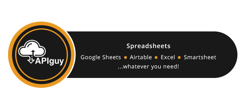 Spreadsheets integration