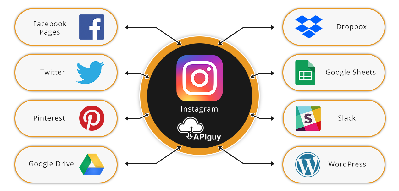 Instagram software integration and automation with API Guy