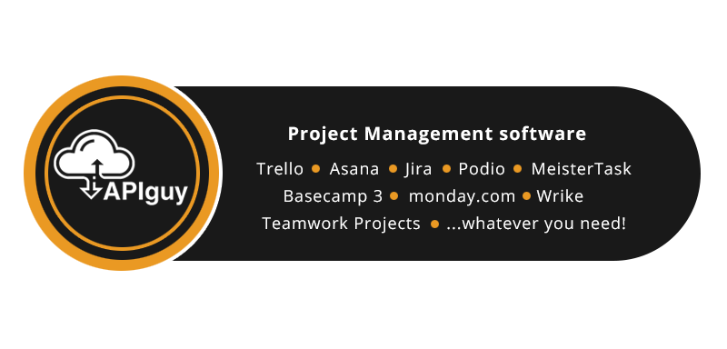 Project Management Software integration